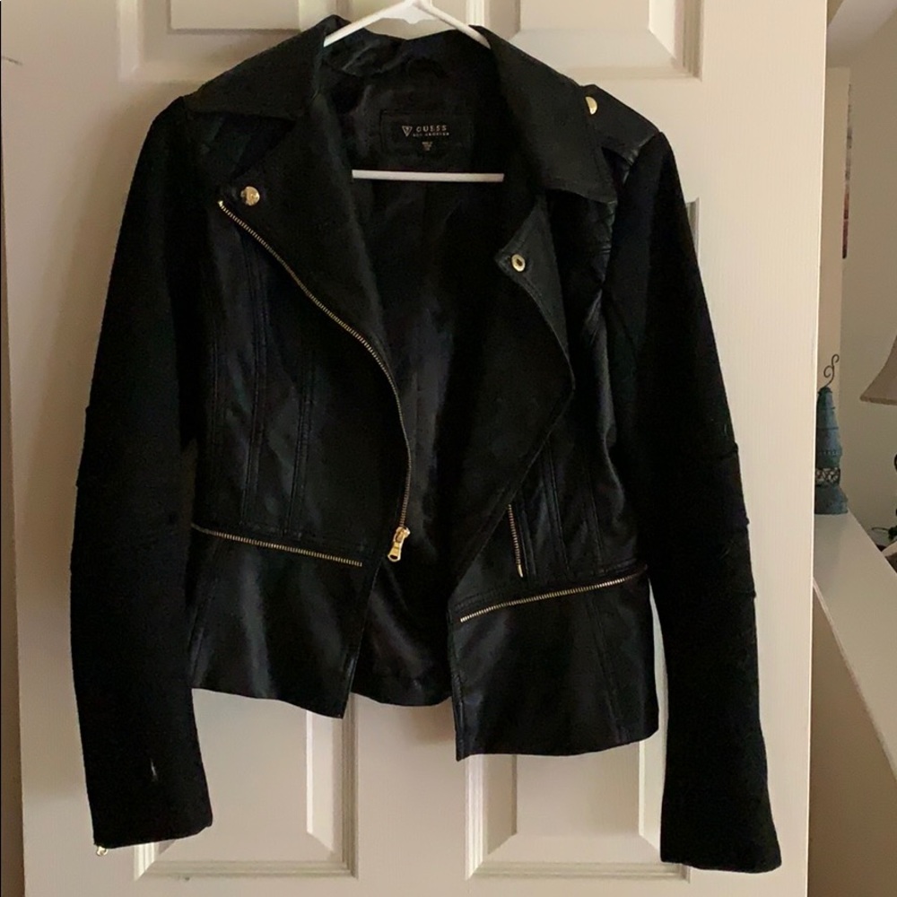 Guess leather jacket